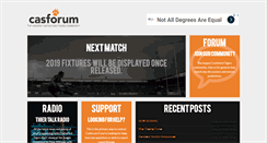 Desktop Screenshot of casforum.co.uk